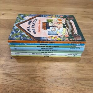Vintage I Can Read Books Lot of 8 Weekly Reader Hardcover Syd Hoff Lillian Hoban